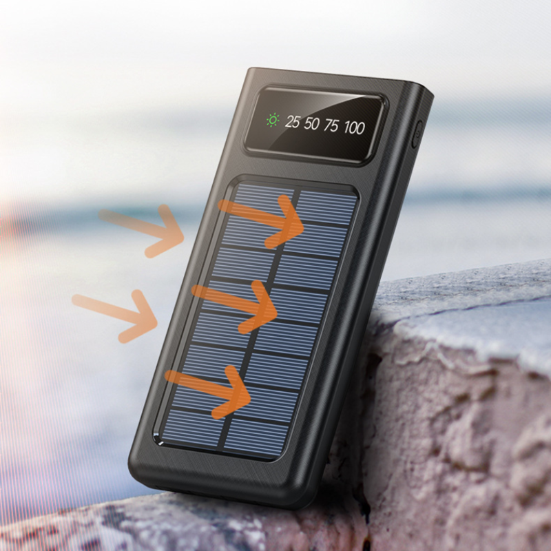 SOLAR BATTERY® - Batería Portátil de Carga Solar