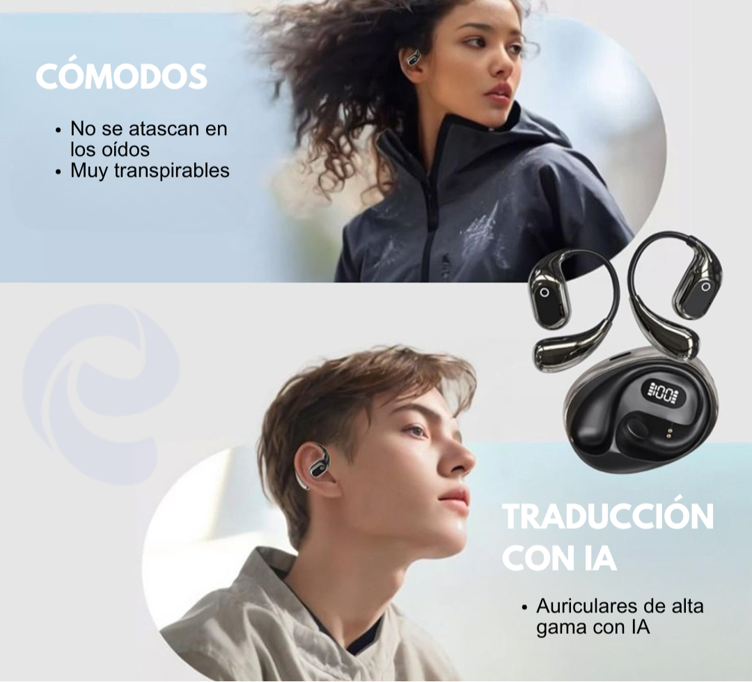 MAGIC BUD - Auriculares Traductores con IA