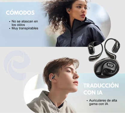 MAGIC BUD - Auriculares Traductores con IA