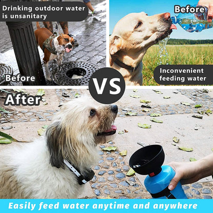 Porta Pet Water - Dispensador portable de agua para mascotas